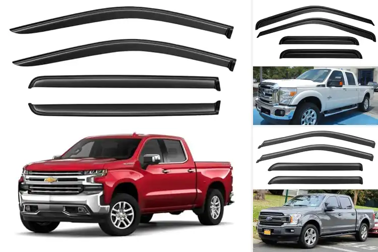 Detailed view of Best 1-Year Warranty Window Deflectors