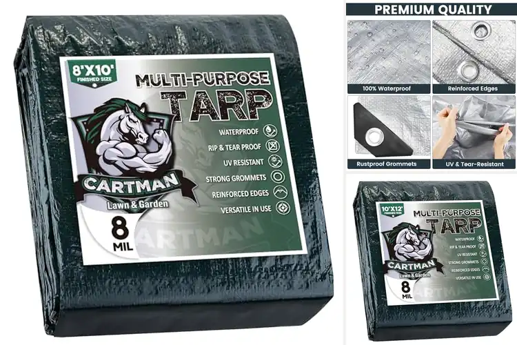 Detailed view of Best Dustproof Weatherproof Tarp