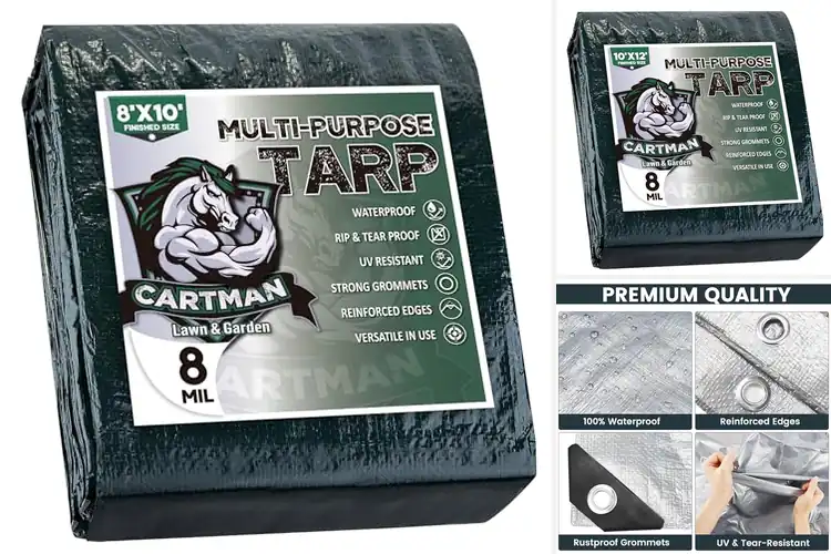 Detailed view of Best Economical Outdoor Tarp