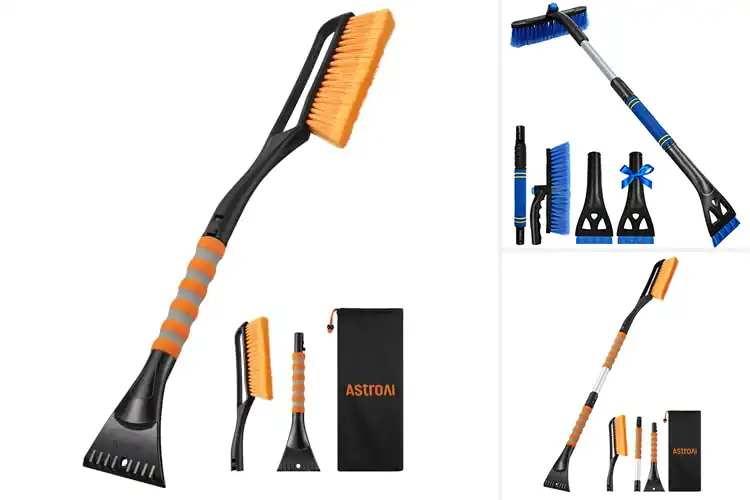 Detailed view of Best Ergonomic Snow Brush: Effortless Winter Car Care