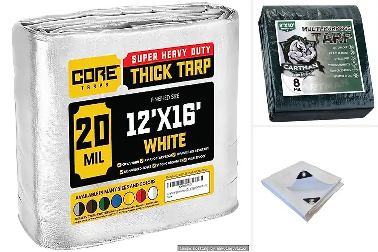 Detailed view of Best Exact Size Tarps: Perfect Fit & All-Weather Durability