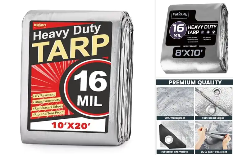 Detailed view of Best Extra Thick Tarps