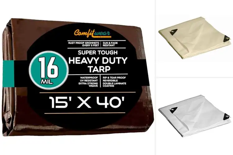Detailed view of 10 Best Heat-Sealed Tarps: Protect Your Valuables