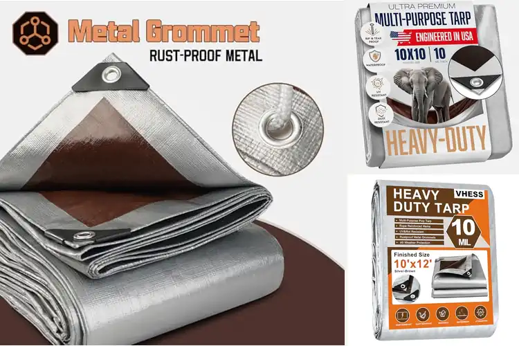 Detailed view of Best Heavy Duty 10 Mil Tarps For Outdoors