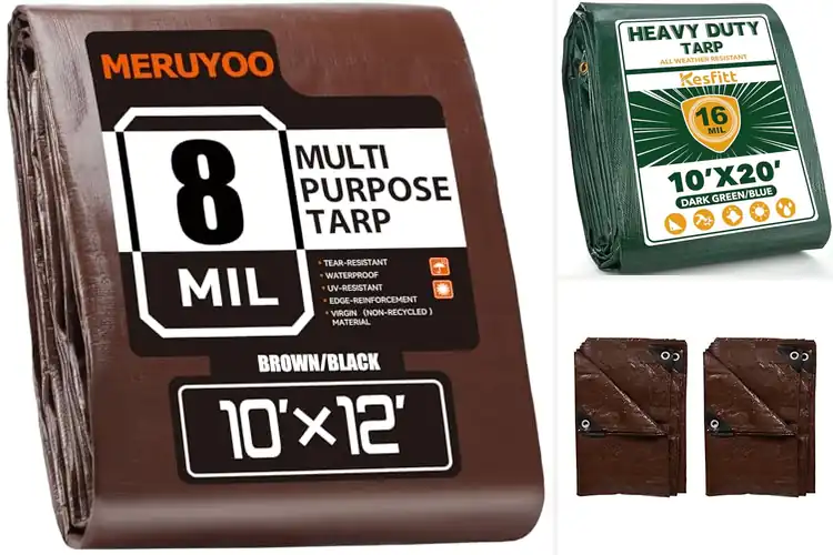 Detailed view of Best Outdoor Protection Tarps: Top 10 Weatherproof Solutions