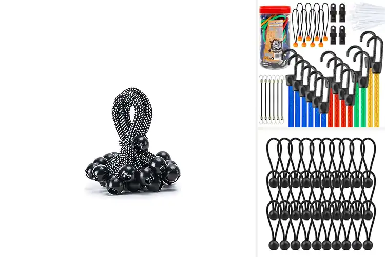 Detailed view of Best Tarp Tie Down Straps for Secure Camping & Cargo
