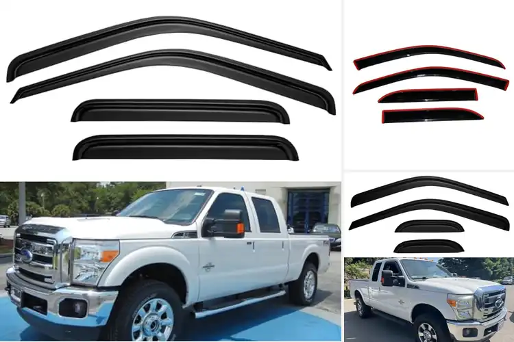 Detailed view of 10 Best Vent Deflectors For F250 F350