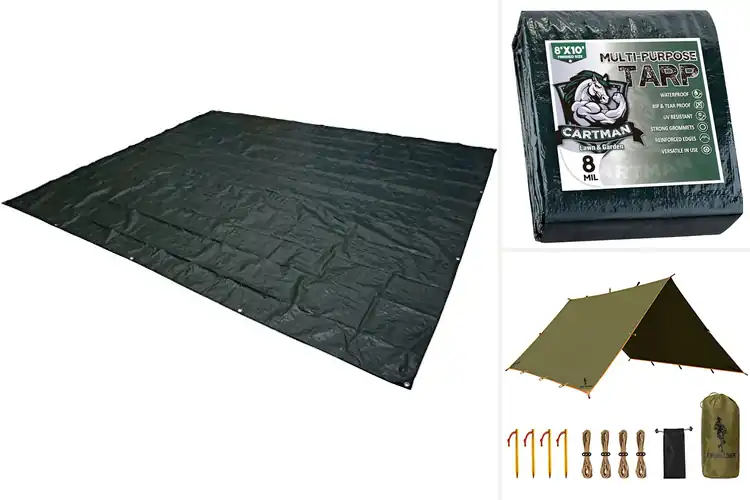 Detailed view of 10 Best Waterproof Camping Tarps: Stay Dry Anywhere