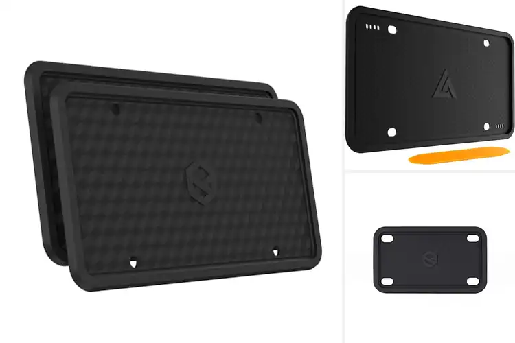 Detailed view of 10 Best Weather-Proof License Plate Holders: No More Rust