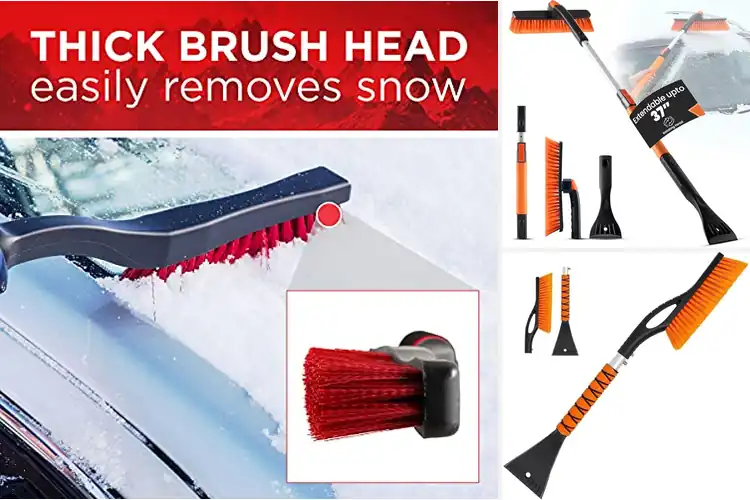 Detailed view of 10 Best Weather-Resistant Snow Scrapers: Ice Removal Heroes